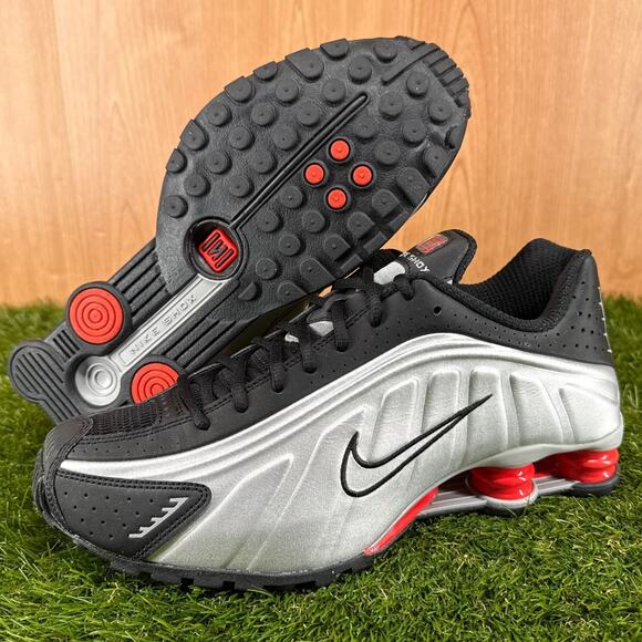 Nike Shox R4 OG Orange Twist Running Shoes HQ1988-002 Men\'s Size 10
